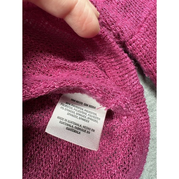 Anthropologie Maeve Pink Loose Knit Top Size Small Sweater - Picture 5 of 6